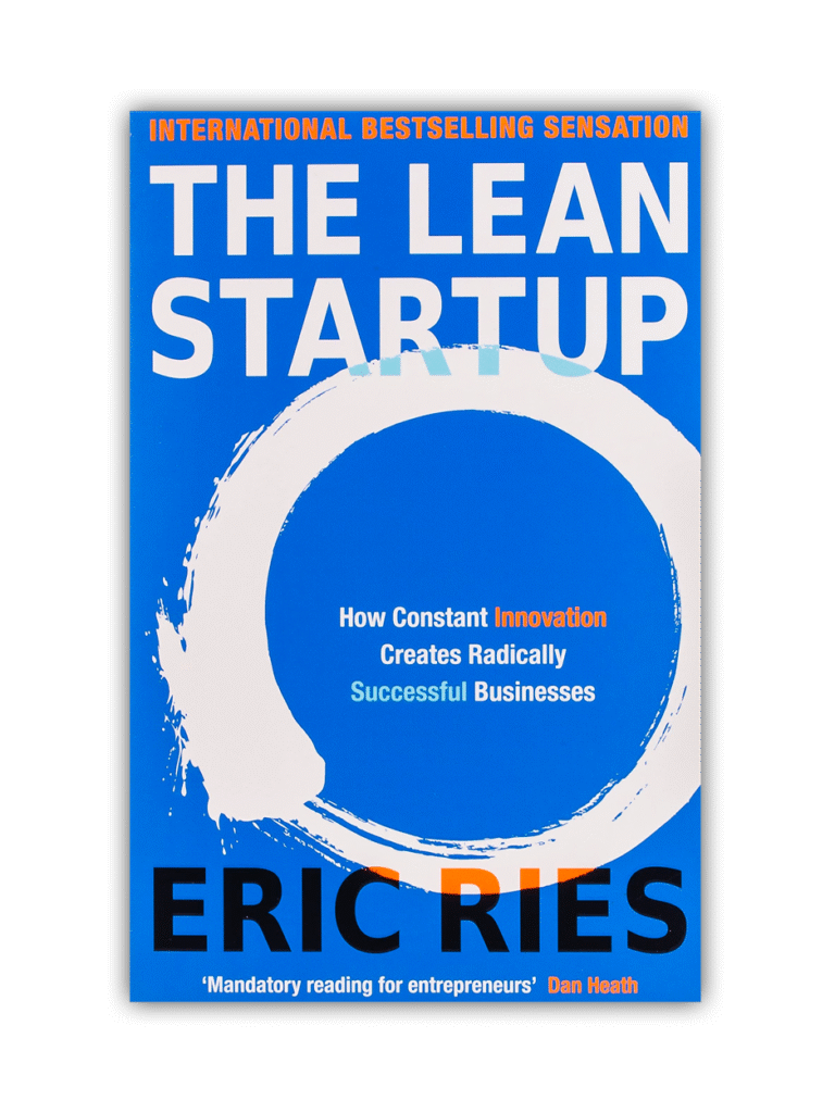 Fertile.Digital | Recommended books that inspire online entrepreneurs The Lean Startup book cover by Eric Ries.
