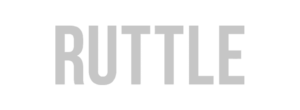 Ruttle logo in bold grey letters