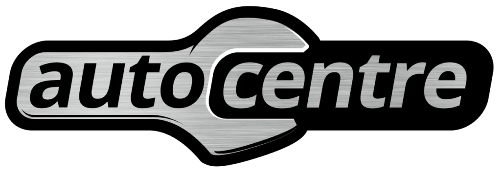 Auto centre logo with wrench design