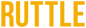 Ruttle logo in bold yellow text